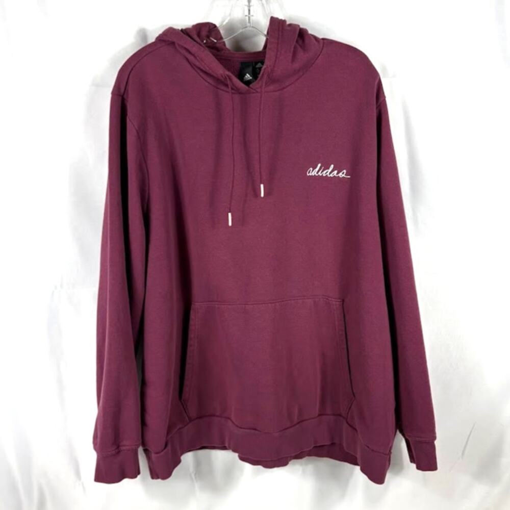 ADIDAS XL Pullover Hoodie Script Logo